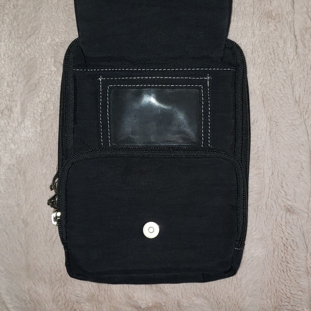 Baggalini Black Nylon Multi Pocket Purse - Picture 5 of 12